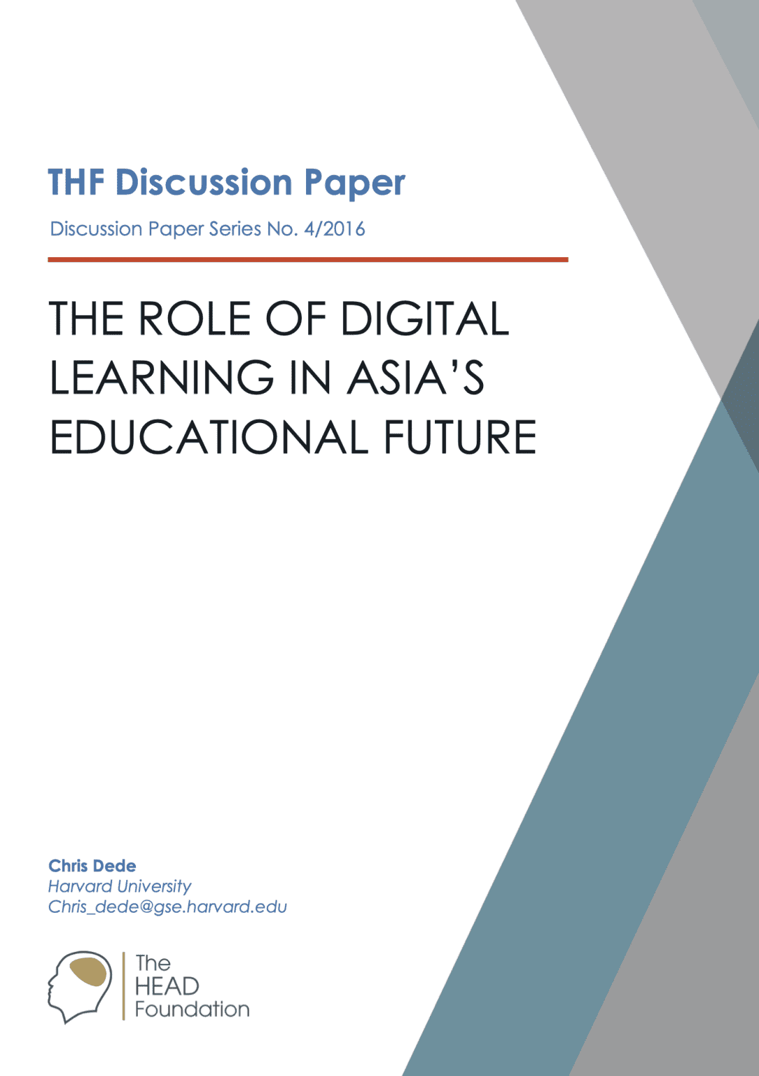 The role of digital learning in Asia's educational future - The HEAD ...